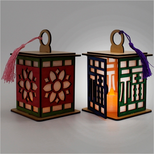 전통 우드 초롱등