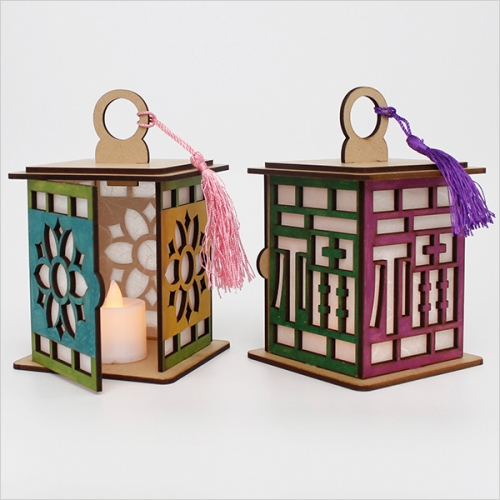 전통 우드 초롱등