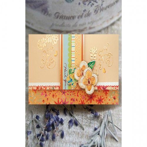 자수 꽃 용돈봉투 FB1013-1