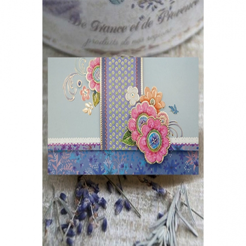 자수 꽃 용돈봉투 FB1013-2