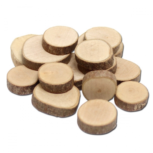 천연 나무조각 원형_소