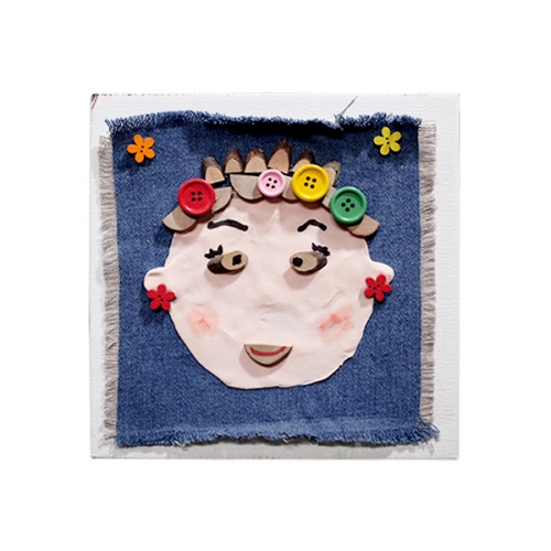 천연 나무조각 반원_중