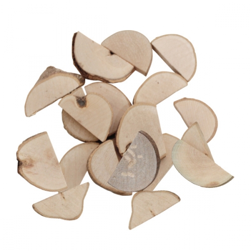 천연 나무조각 단품 (반원_소)