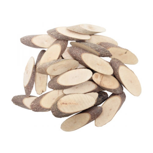 천연 나무조각 단품 (타원_소)