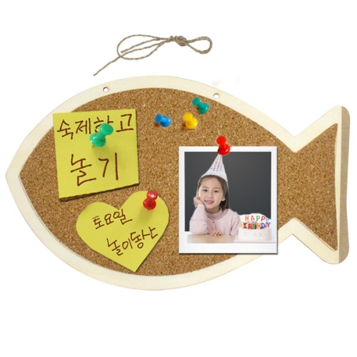 무지개 물고기 메모판