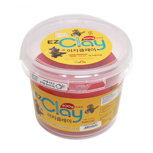 이지 클레이 600g_빨강