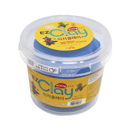 이지 클레이 600g_파랑