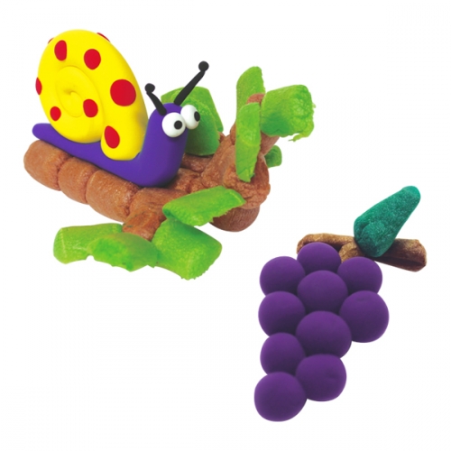 이지 클레이 600g_보라