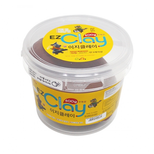 이지 클레이 600g_갈색