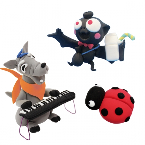 이지 클레이 600g_검정