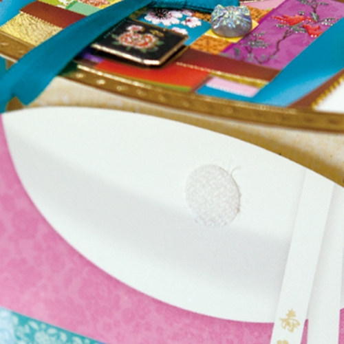 매화색동저고리 전통 한복 용돈봉투 FB220-5