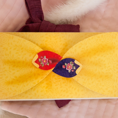 시아분홍 한복봉투 FB306-1