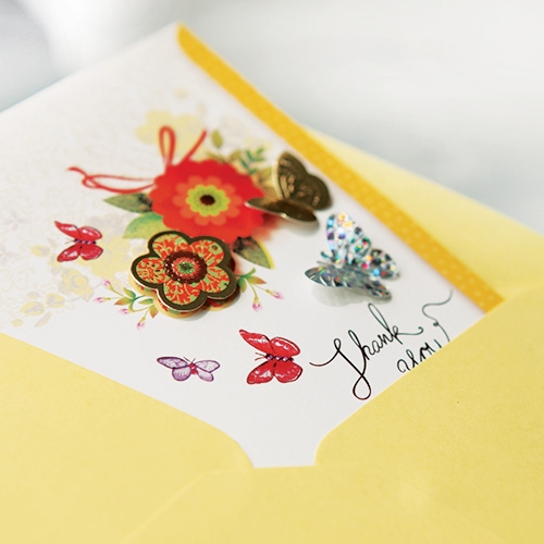나비의 향연 감사카드 FT1032-4