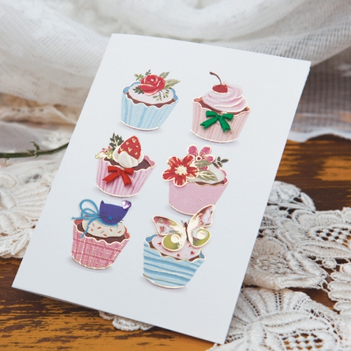 머핀 고양이 카드 FT1034-3