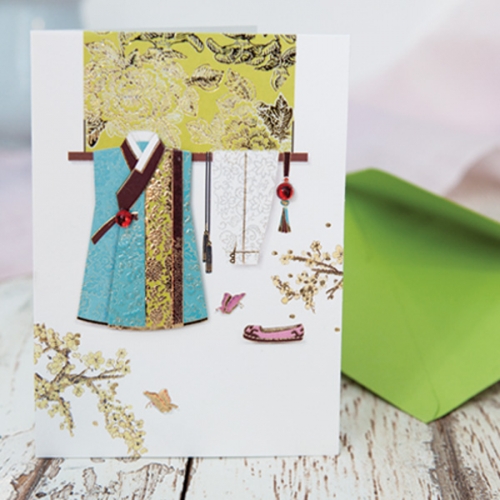 도련님 한복 전통 카드 FT1035-6