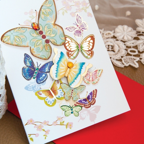 꽃나비 축하카드 FT1038-1