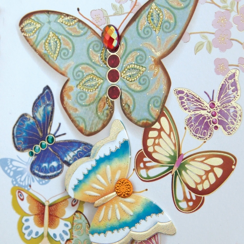 꽃나비 축하카드 FT1038-1