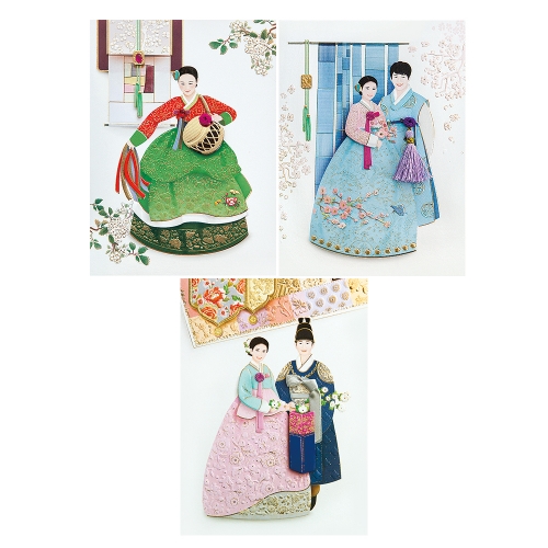 내님 전통 카드 FT226 Set(6종 한세트)