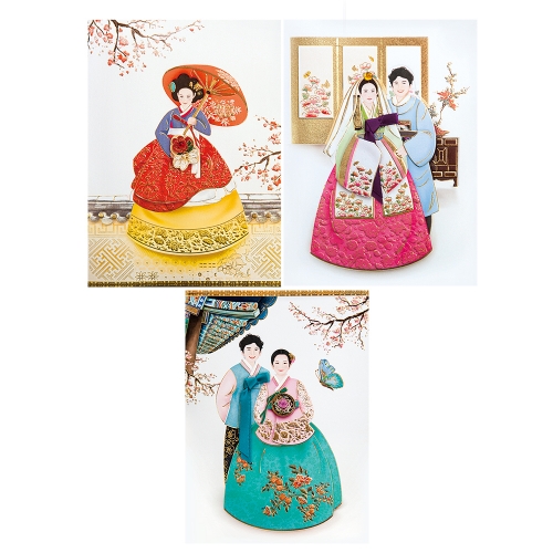 내님 전통 카드 FT226 Set(6종 한세트)