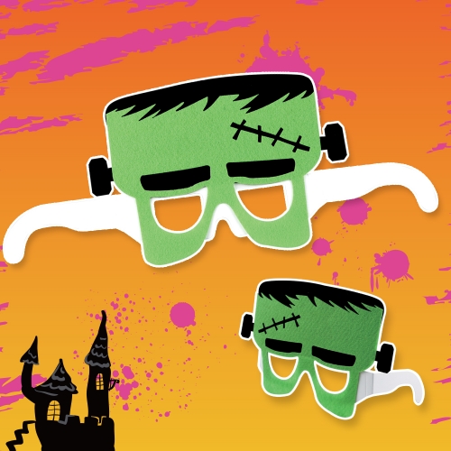 메이크문구 DIY618 할로윈가면만들기 프랑켄슈타인