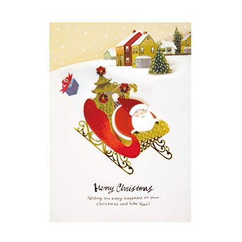 해피X-MAS 카드 FS1016-12345(5종)