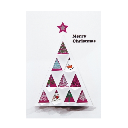 트리 크리스마스카드 FS1023-12345(5종)