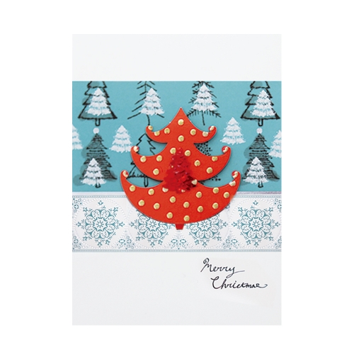 트리 크리스마스카드 FS1023-12345(5종)