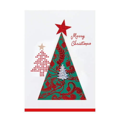 트리 크리스마스카드 FS1023-12345(5종)
