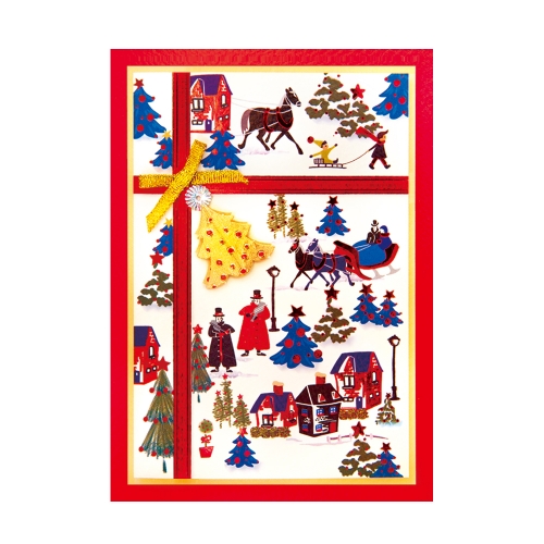 트리 크리스마스 카드 FS1026(6종)