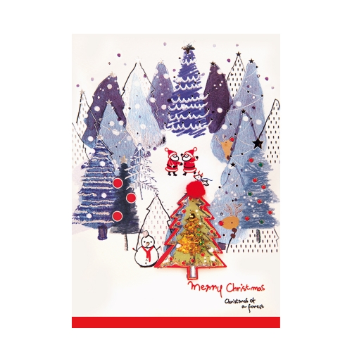 트리 크리스마스 카드 FS1026(6종)