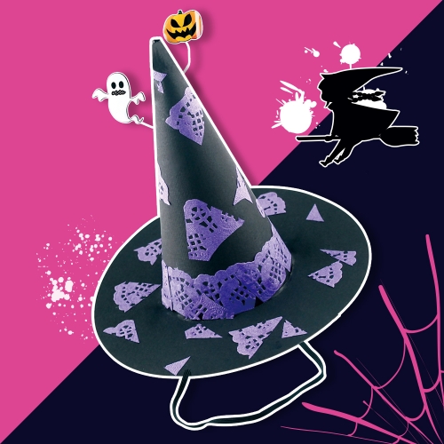 메이크문구 DIY617 할로윈마녀모자만들기