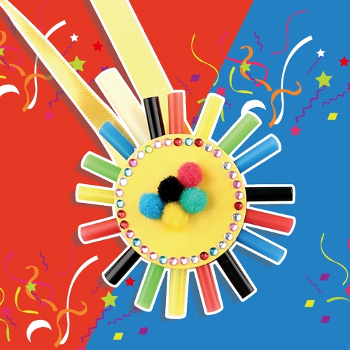 메이크문구 DIY623 응원목걸이피리만들기