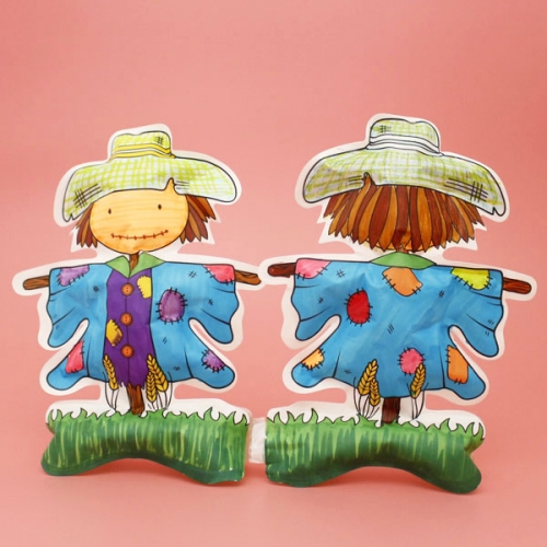 그리기 풍선 허수아비