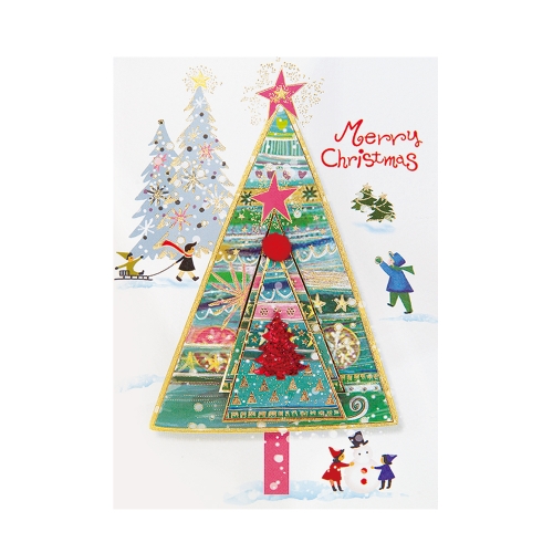 트리 크리스마스카드 FS1027(6종)