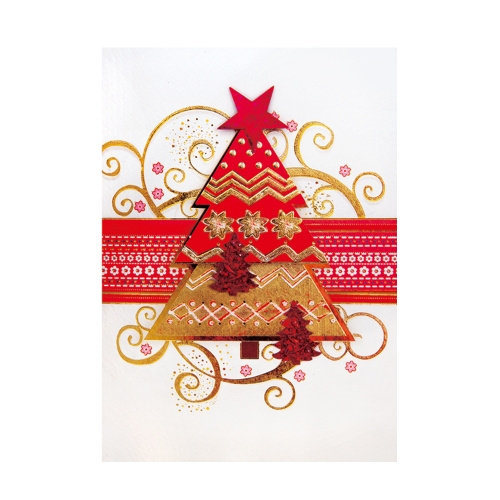 트리 크리스마스카드 FS1027(6종)