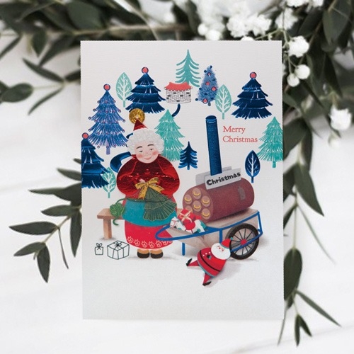 크리스마스카드 FS1029 (6종)