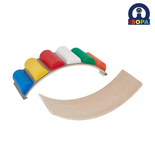 아이소파 유아체육교구 무지개밸런스 4개세트(라운드,스퀘어)