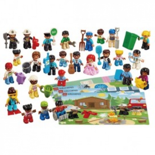 [두손]LEGO 45030 교육용레고 직업인형세트 44P