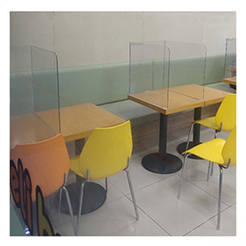 코로나 비말방지 페트 투명가림막 책상 안전칸막이