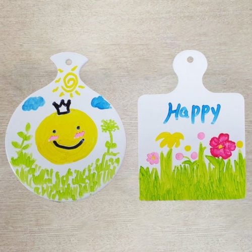 그리기 색칠하기 만들기 세라믹 드로잉 냄비받침 그리기 펜별도