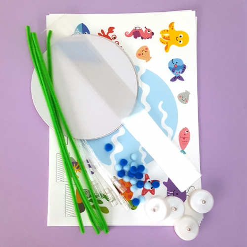 [탑키드] 만들기 LED 바다 풍경 (4인용)