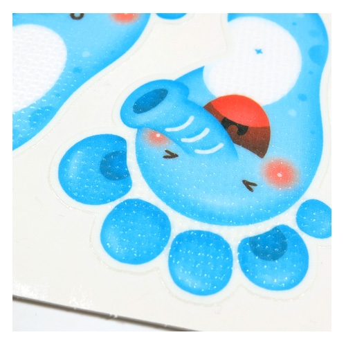 스티커몰 발바닥(5쌍) 동물1코끼리 F-161