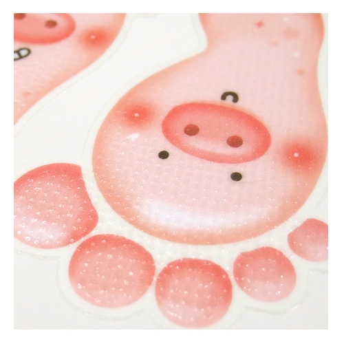 스티커몰 발바닥(5쌍) 동물1돼지 F-162