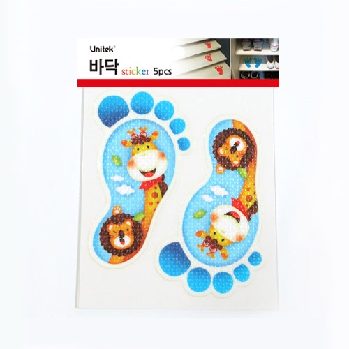스티커몰 발바닥(5쌍) 짝꿍기린 F-166