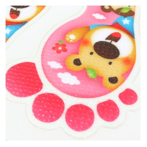 스티커몰 발바닥(5쌍) 짝꿍곰 F-167