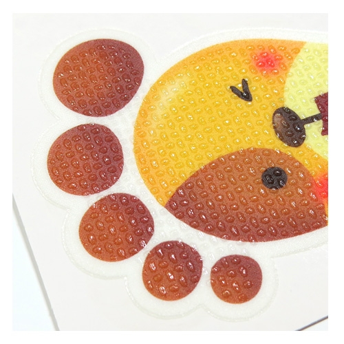 스티커몰 발바닥(5쌍) 동물2강아지 F-178