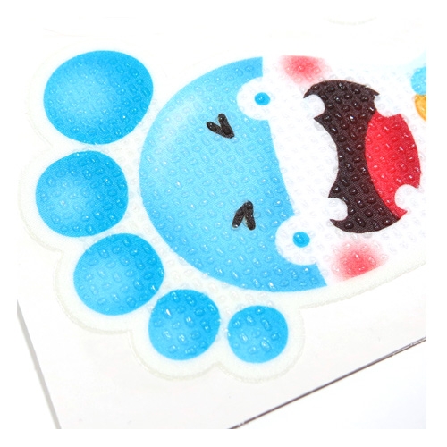 스티커몰 발바닥(5쌍) 동물하마 F-179