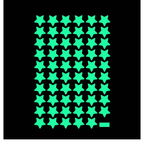 스티커몰 야광별 별별세상 NS-43