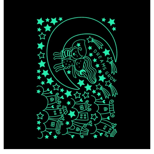 스티커몰 야광별 달키즈 NS-51