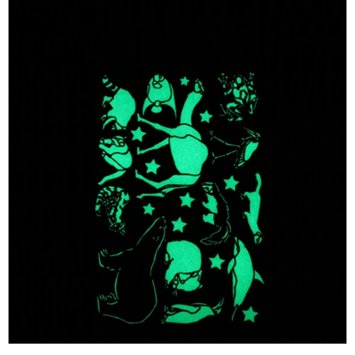 스티커몰 야광별 야생동물1 NS-52